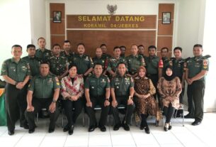 Jelang Pindah Tugas, Dandim 0735/Surakarta Pamitan Kepada Anggota