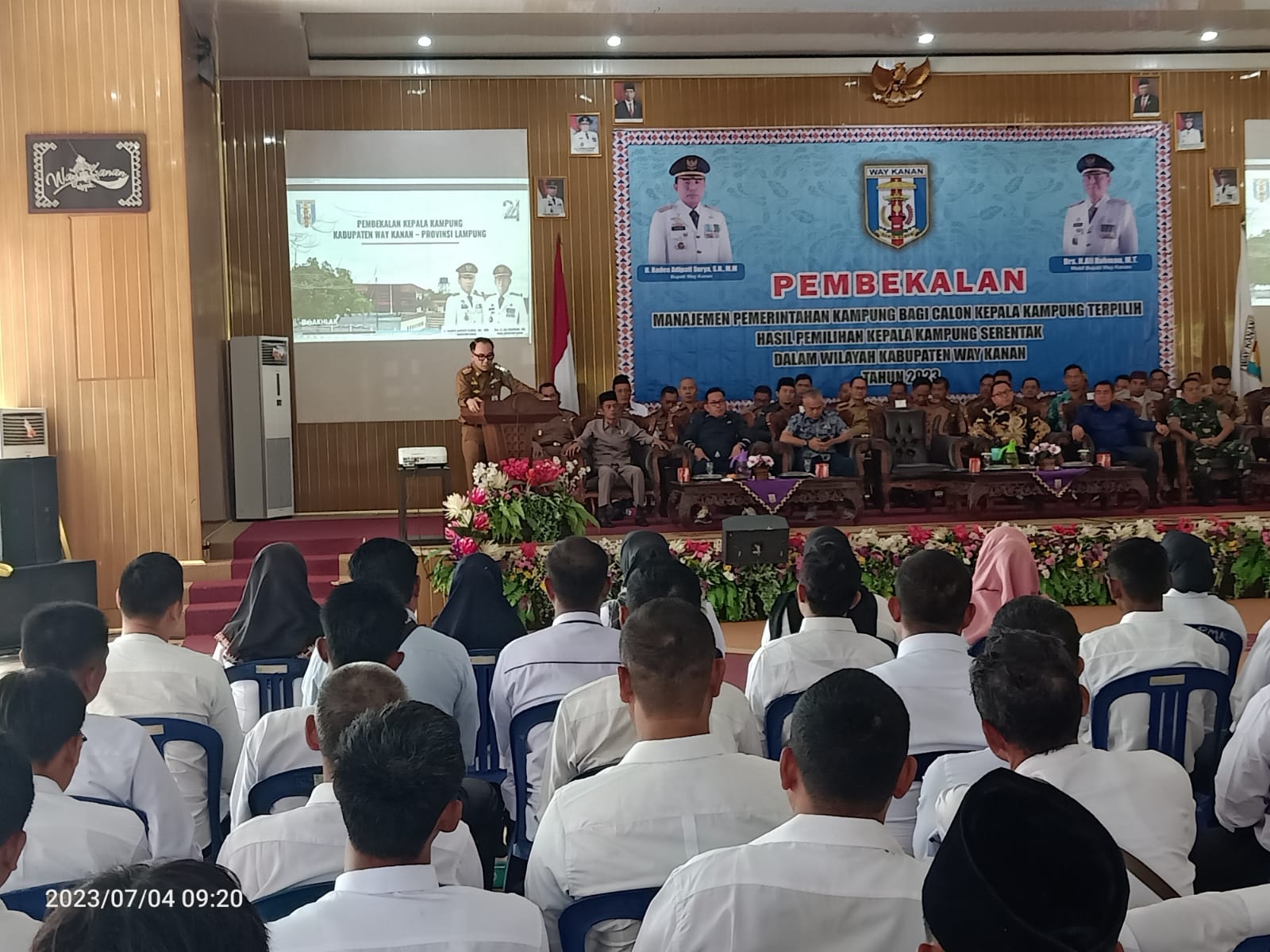 Kakam Terpilih Hasil Pilkakam 2023 Terima Pembekalan Manajemen Pemerintahan Sebelum dilantik Lusa