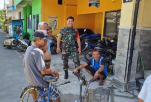 Komsos adalah "Senjata Pamungkas" Babinsa Kelurahan Tipes