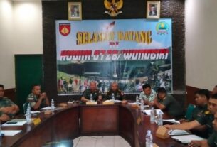 Mayor Inf Iman Pimpin Sidang UKP Bintara Dan Tamtama Kodim 0728/Wonogiri