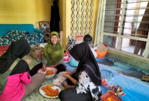 Menu Sederhana Dari Ibu - Ibu Untuk Satgas TMMD Kelurahan Serengan Surakarta