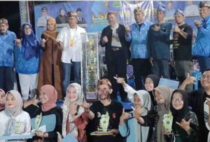 Penutupan Lampung Sundanese Art Festival Juara Umum Pesisir Barat