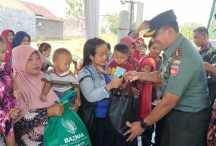 Peresmian Fasilitas Air Bersih Program TNI AD Manunggal Air Tahun 2023 Dan Pencanangan Percepatan Penurunan Stunting di Wilayah Kodim 0735/Surakarta