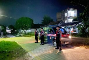 Polres Tulang Bawang Gelar Patroli Perintis Presisi Malam Hari di Pemukiman