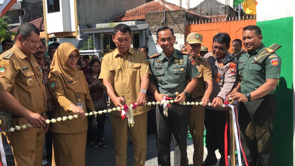 100 % selesai, Program Karya Bakti Daerah Tahap V Dan VI di Wilayah Kodim 0735/Surakarta Hari Ini Diresmikan