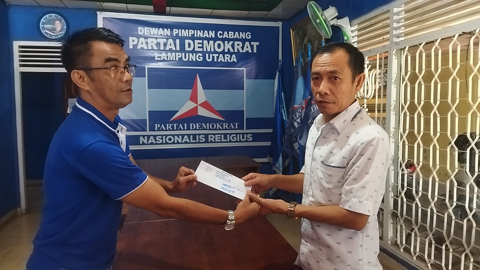 Romli secara resmi mengundurkan diri dari Kader partai Demokrat Lampura