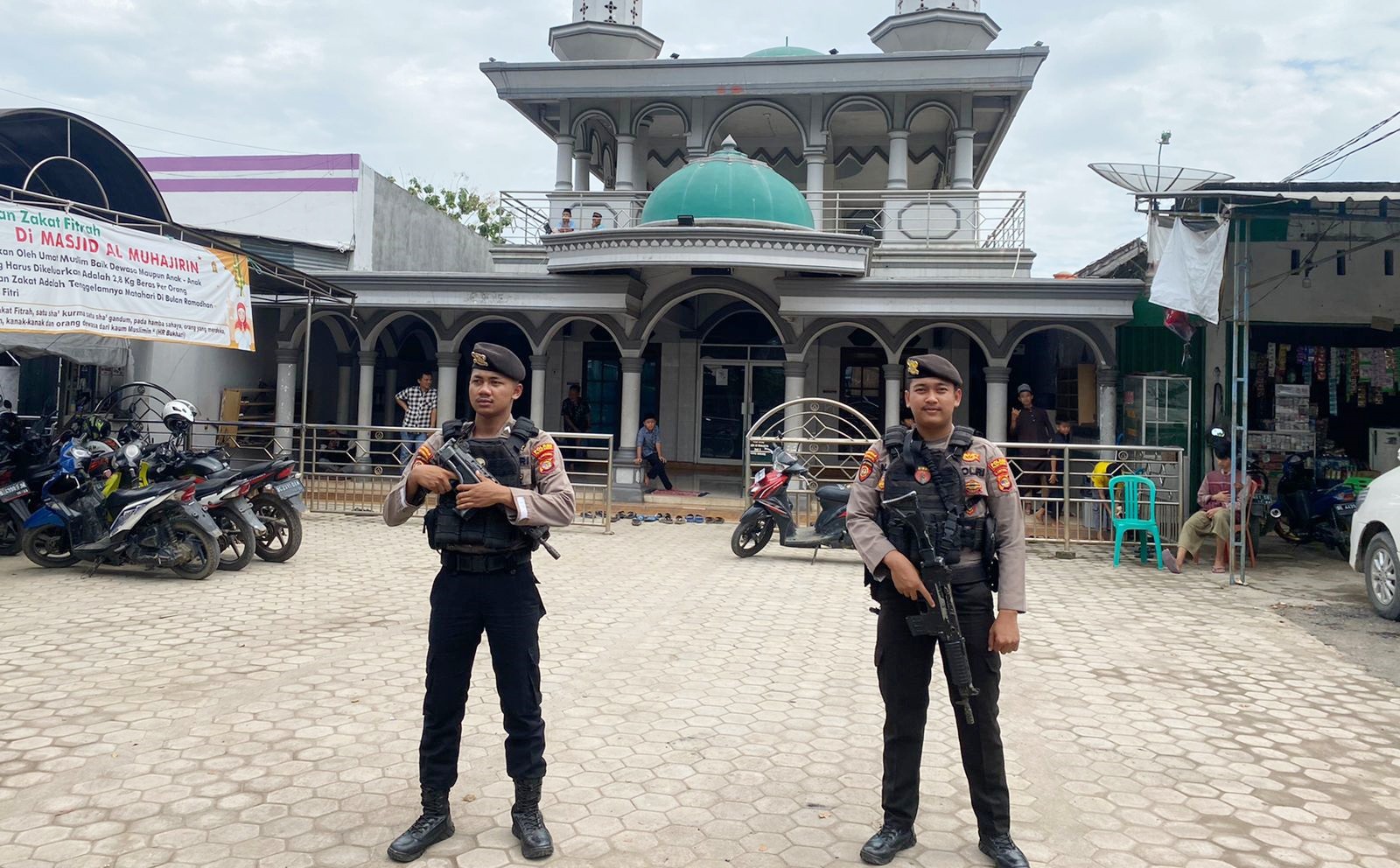 Samapta Polres Tulang Bawang Gelar Patroli Perintis Presisi di Sejumlah Masjid