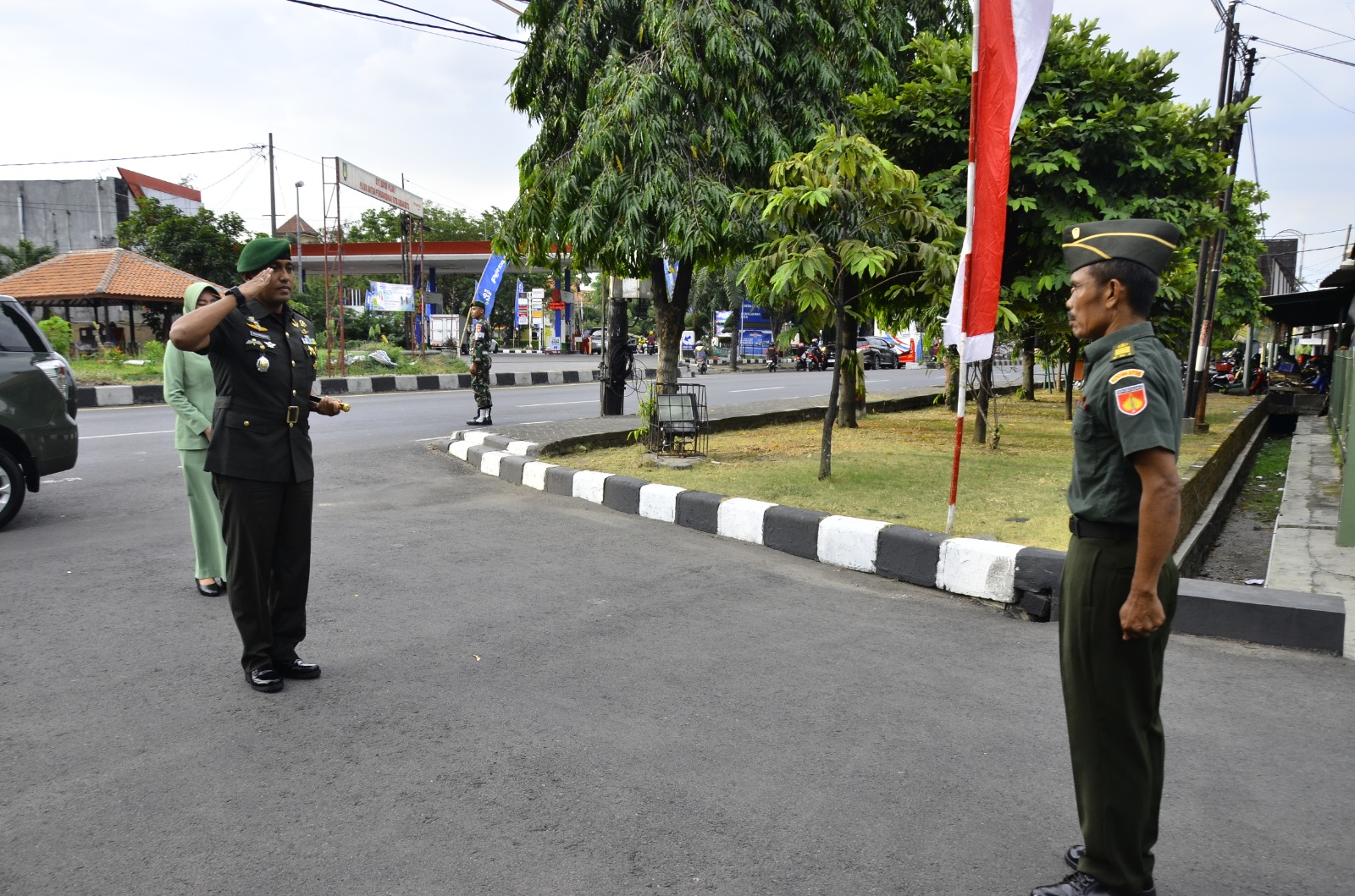 Sambut Pejabat Dandim Baru, Kodim 0735/Surakarta Gelar Tradisi Satuan