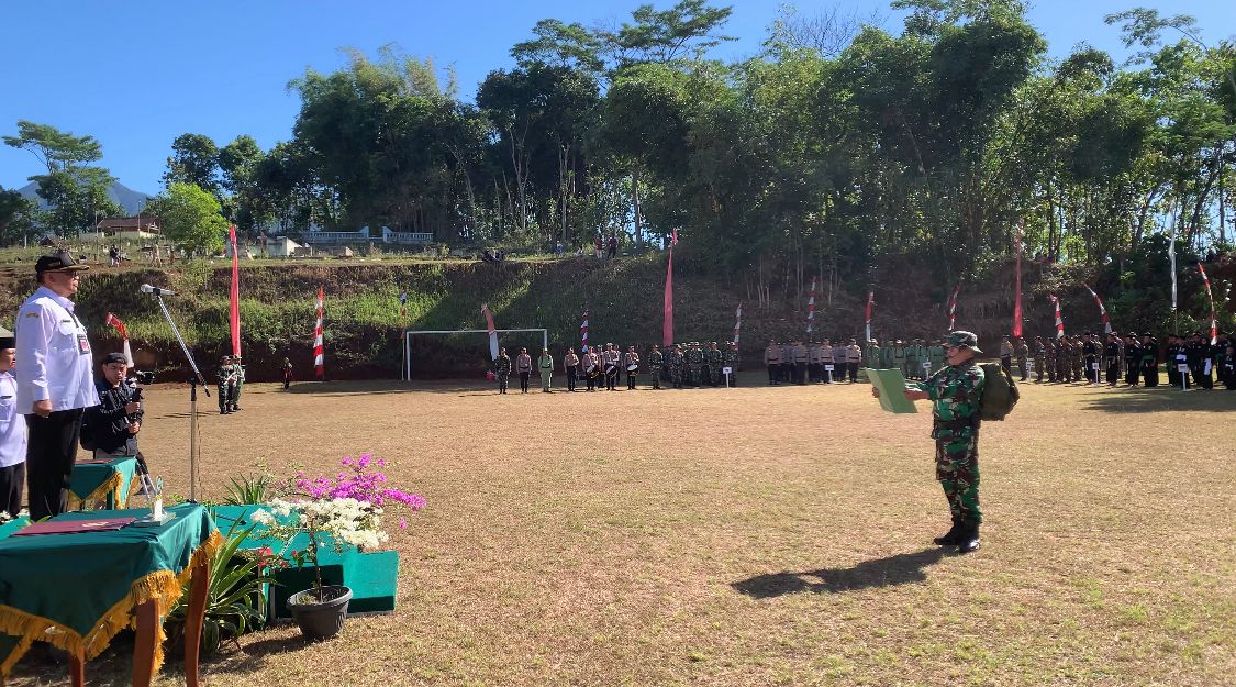 TMMD Sarana Terbaik Tunjukkan Bersatunya Pemda,TNI-Polri Dan Masyarakat Capai Tujuan Bersama