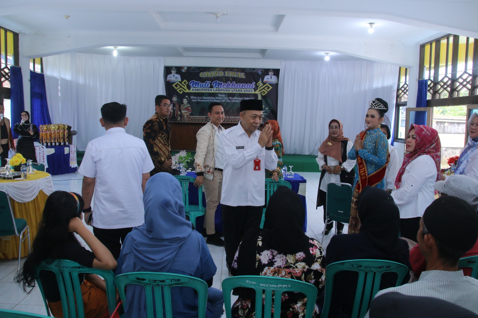 Asisten ll Ahmad Alamsyah hadiri Grand Final Pemilihan Mulei Mekhanai tahun 2023