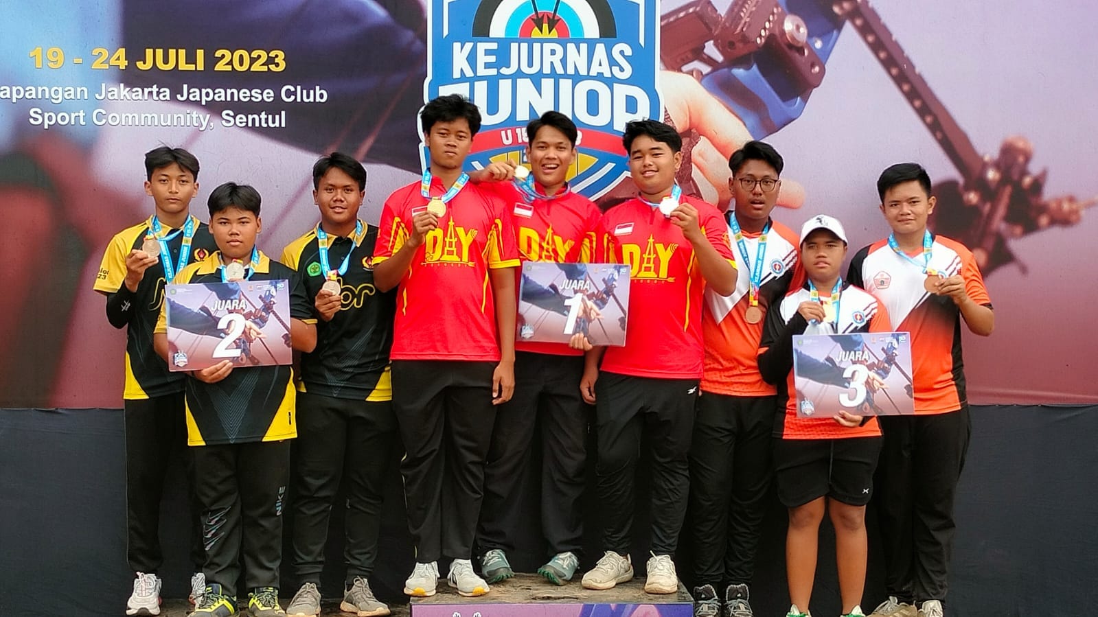 Yassin, Pemanah Divisi Compound Perpani Yogyakarta Bintang Baru Di Kejurnas Panahan Junior 2023
