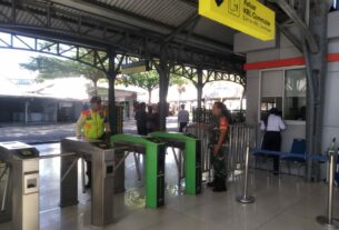 Ada Apa Babinsa Purwosari Sambangi Stasiun Kereta Api, Ternyata Ini Jawabannya