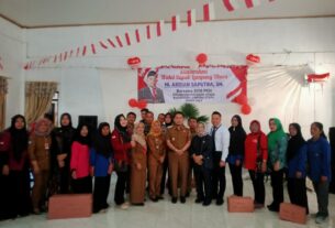 Ardian Saputra hadiri Acara silaturahmi Progam PKH Se-kecamatan Kotabumi Utara