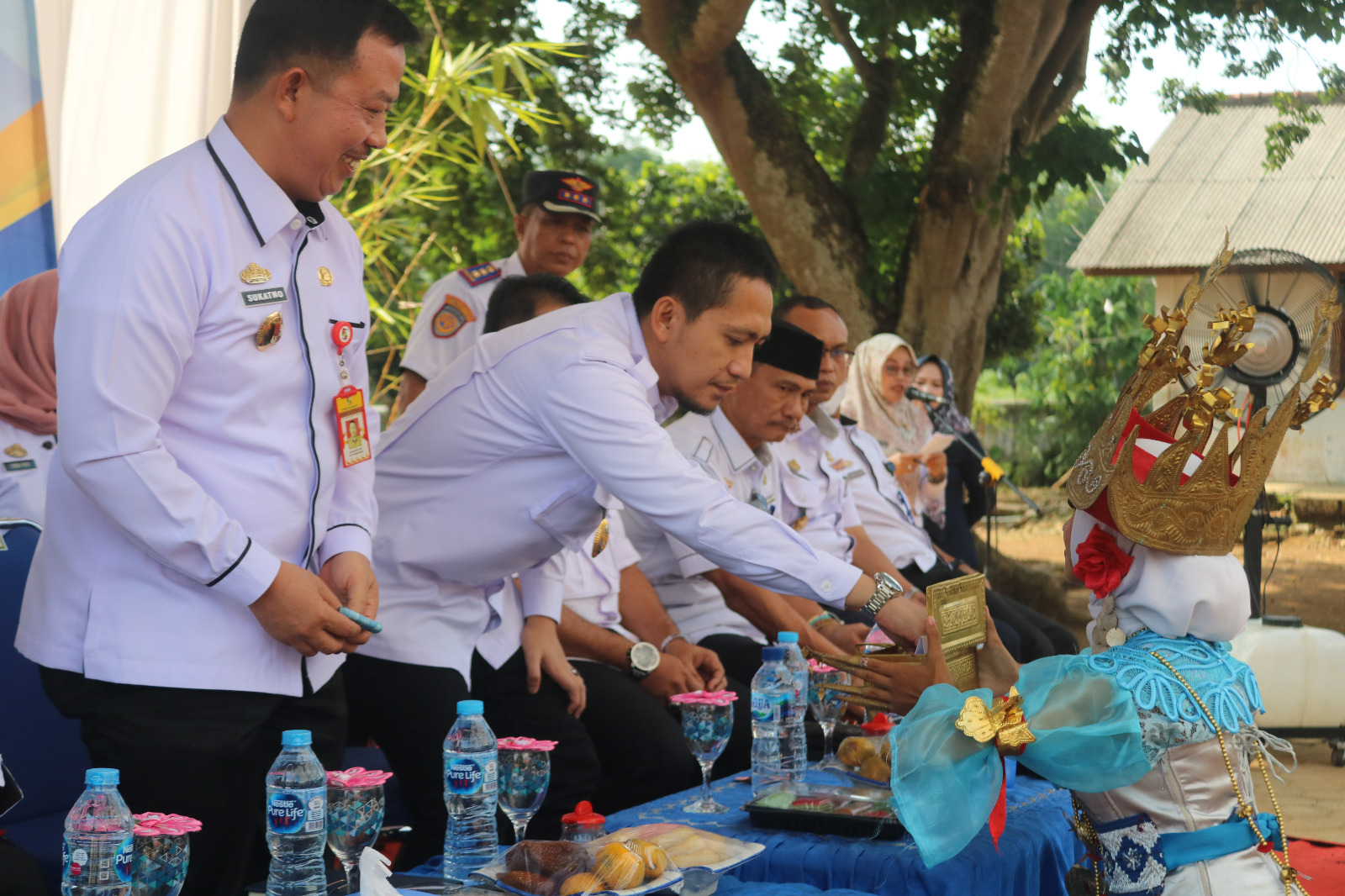 Ardian Saputra jalin Silaturahmi dengan Kepsek SMP se Lampura