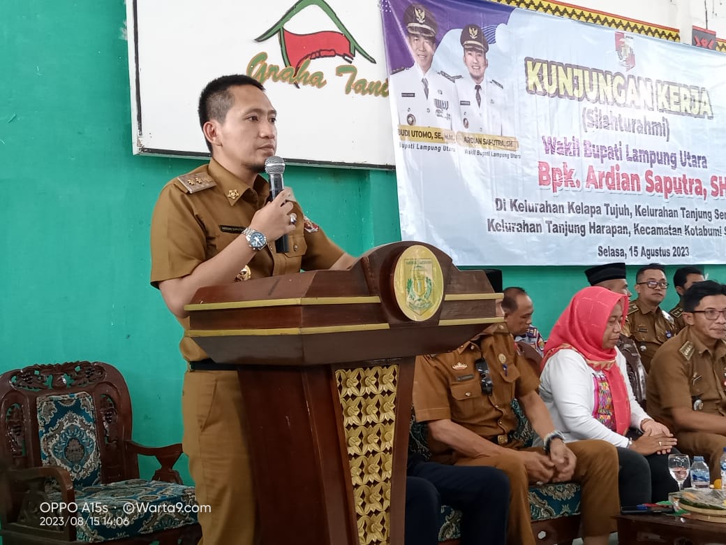 Ardian serap Aspirasi Warga di Kecamatan Kotabumi Selatan