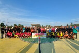 Meriahkan HUT RI ke-78 Kecamatan Mesuji Timur Menggelar Turnamen