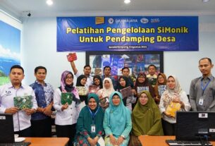 Dosen IIB Darmajaya Gelar Pelatihan Pengelolaan SiMoniK Pendamping Desa Kabupaten Pesawaran