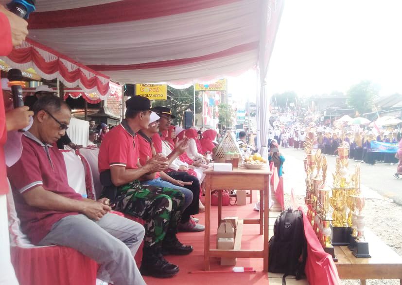 Forkopimcam Girimarto Meriahkan Pawai Budaya Bersama Ribuan Masyarakat