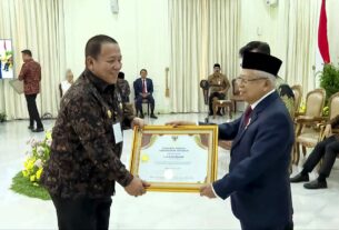 Gubernur Arinal Djunaidi Raih Penghargaan Adhikarya Nararya Pembangunan Pertanian