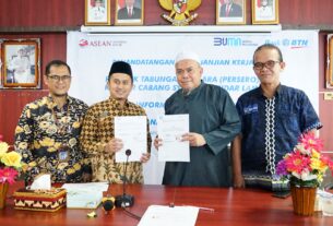 Jalin Kerja Sama, IIB Darmajaya–Bank BTN Syariah Cabang Bandar Lampung Tandatangani Perjanjian Layanan Perbankan