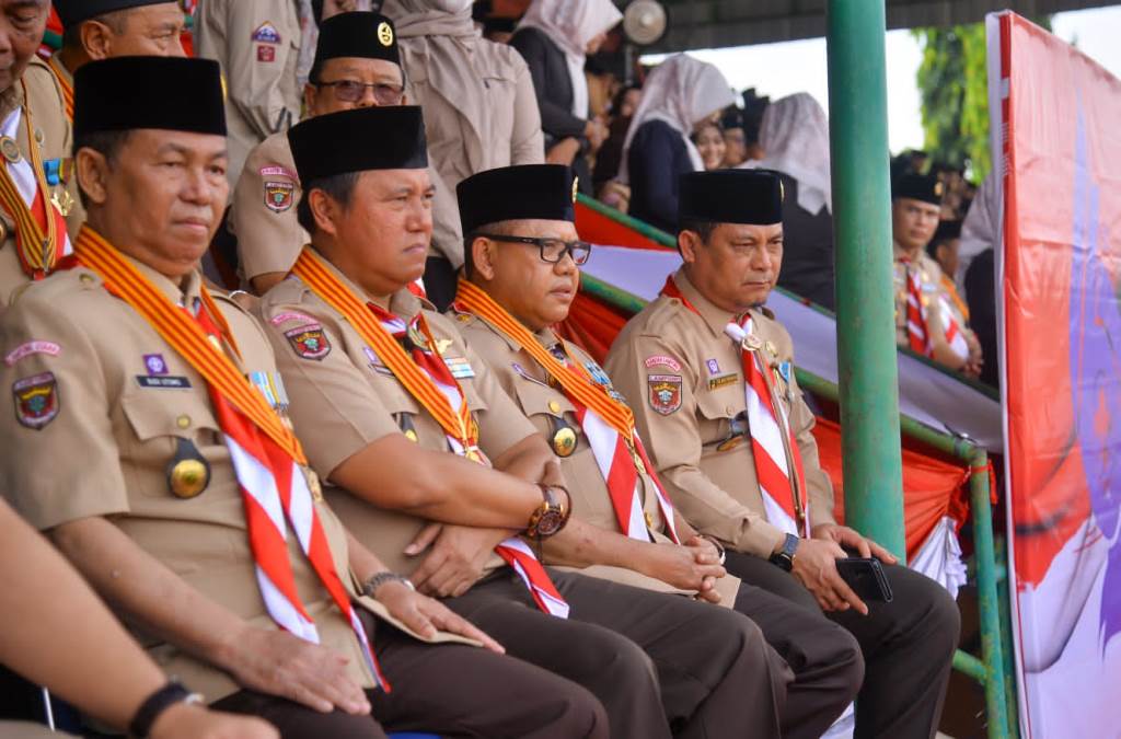 Kamabicab Mesuji Sulpakar Hadiri Apel Besar Hari Pramuka Ke-62 di Kotabumi