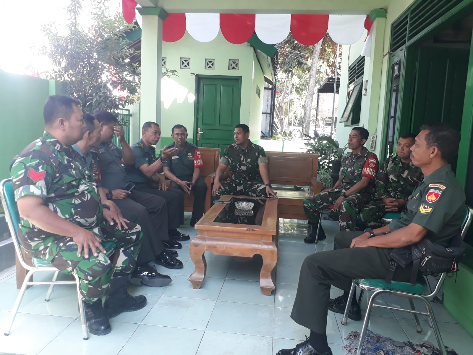 Kenali Anggota Lebih Dekat, Dandim 0735/Surakarta Laksanakan Kunjungan ke Koramil 01/Laweyan