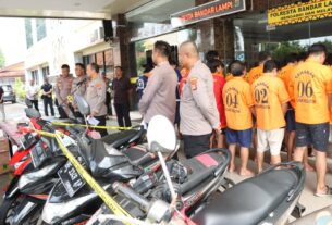 Kurun Waktu 1 Bulan, Polresta Bandar Lampung Ungkap 29 Kasus dan Tangkap 29 Pelaku Kejahatan