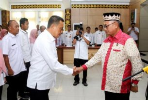 Sofyan Resmi di Lantik Ketua DPD Perhiptani Lampura