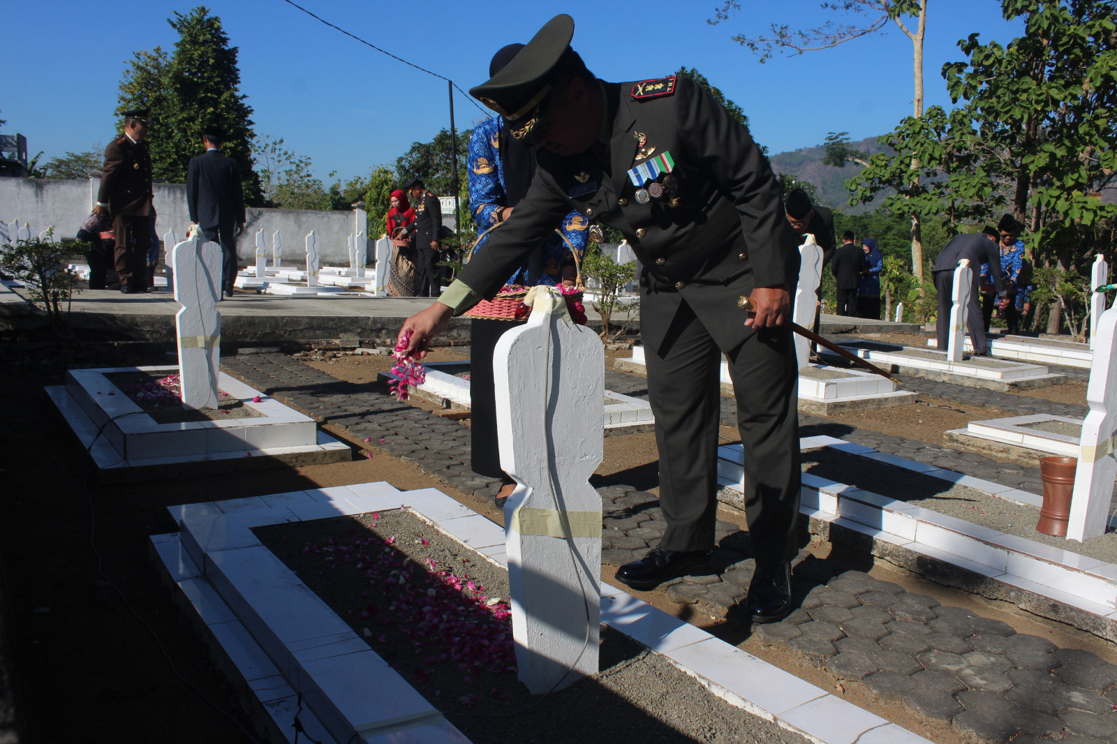 Letkol Inf Deny : Moment Ziarah Nasional, Perkokoh Cinta Tanah Air Dan Penghargaan Jasa Pahlawan