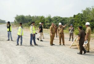 Monitoring Beberapa Titik Proyek Pembangunan Infrastruktur, Firsada Harap Dapat Sesuai Target