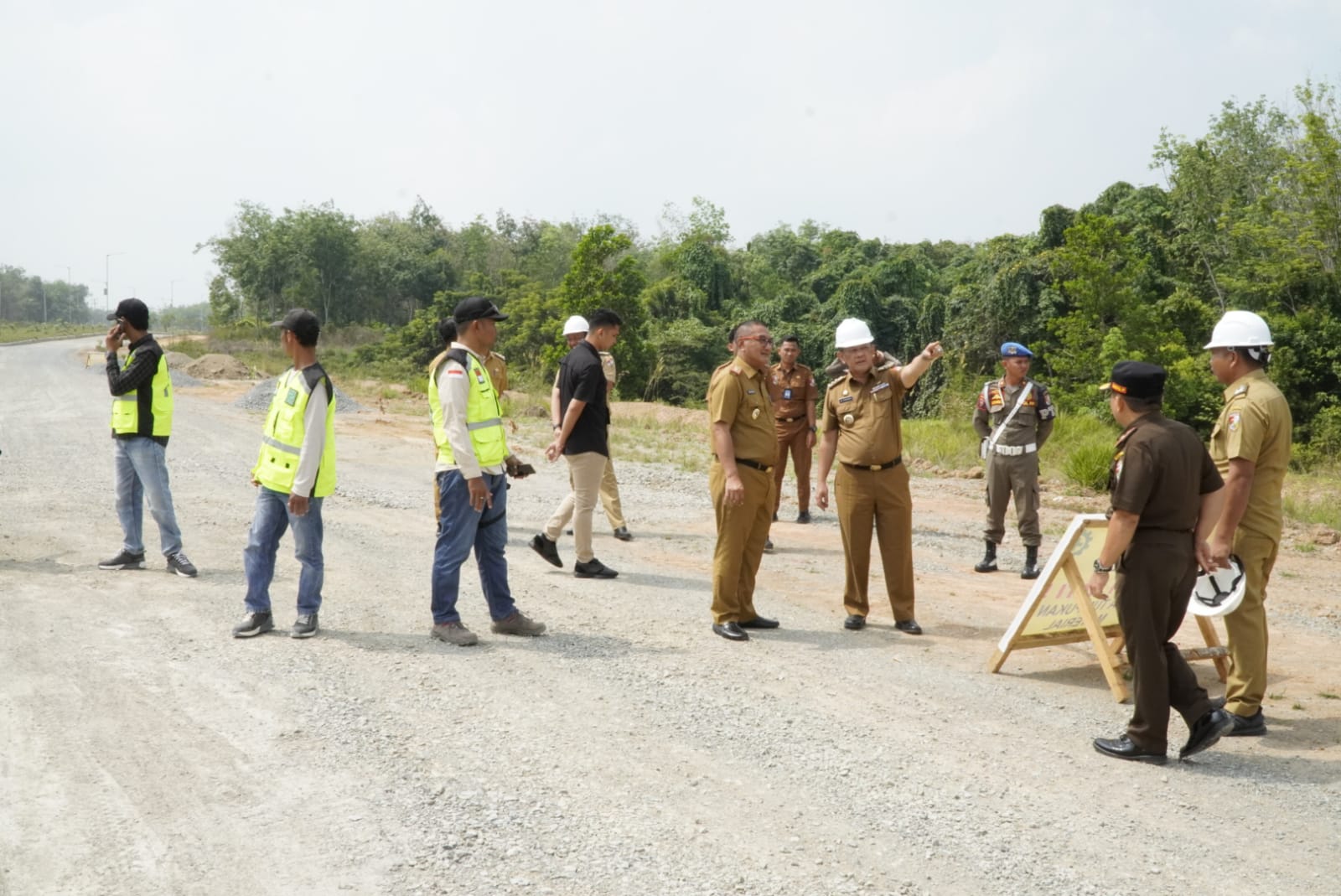 Monitoring Beberapa Titik Proyek Pembangunan Infrastruktur, Firsada Harap Dapat Sesuai Target