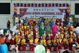 Pemkab Mesuji Menggelar Peringatan Hari Anak Nasional