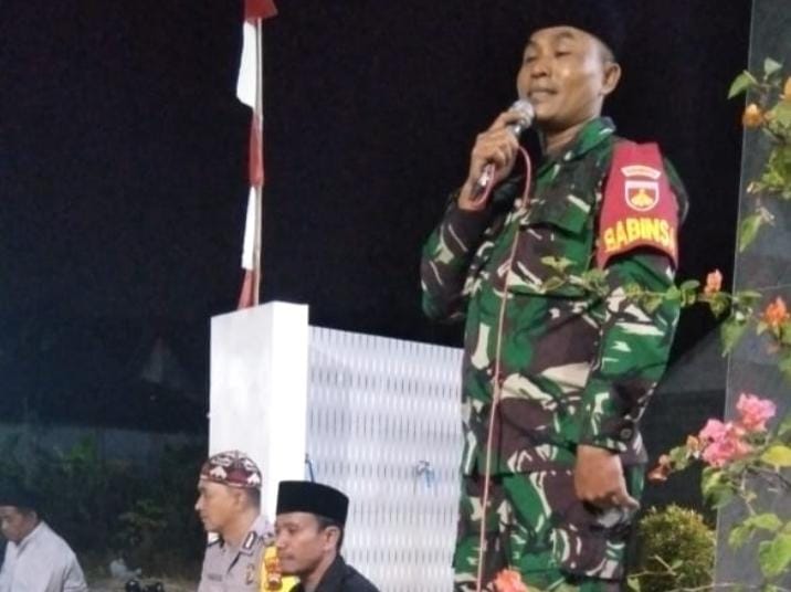 Pererat Tali Silahtuhrahmi, Babinsa Hadiri Tasyakuran Warga