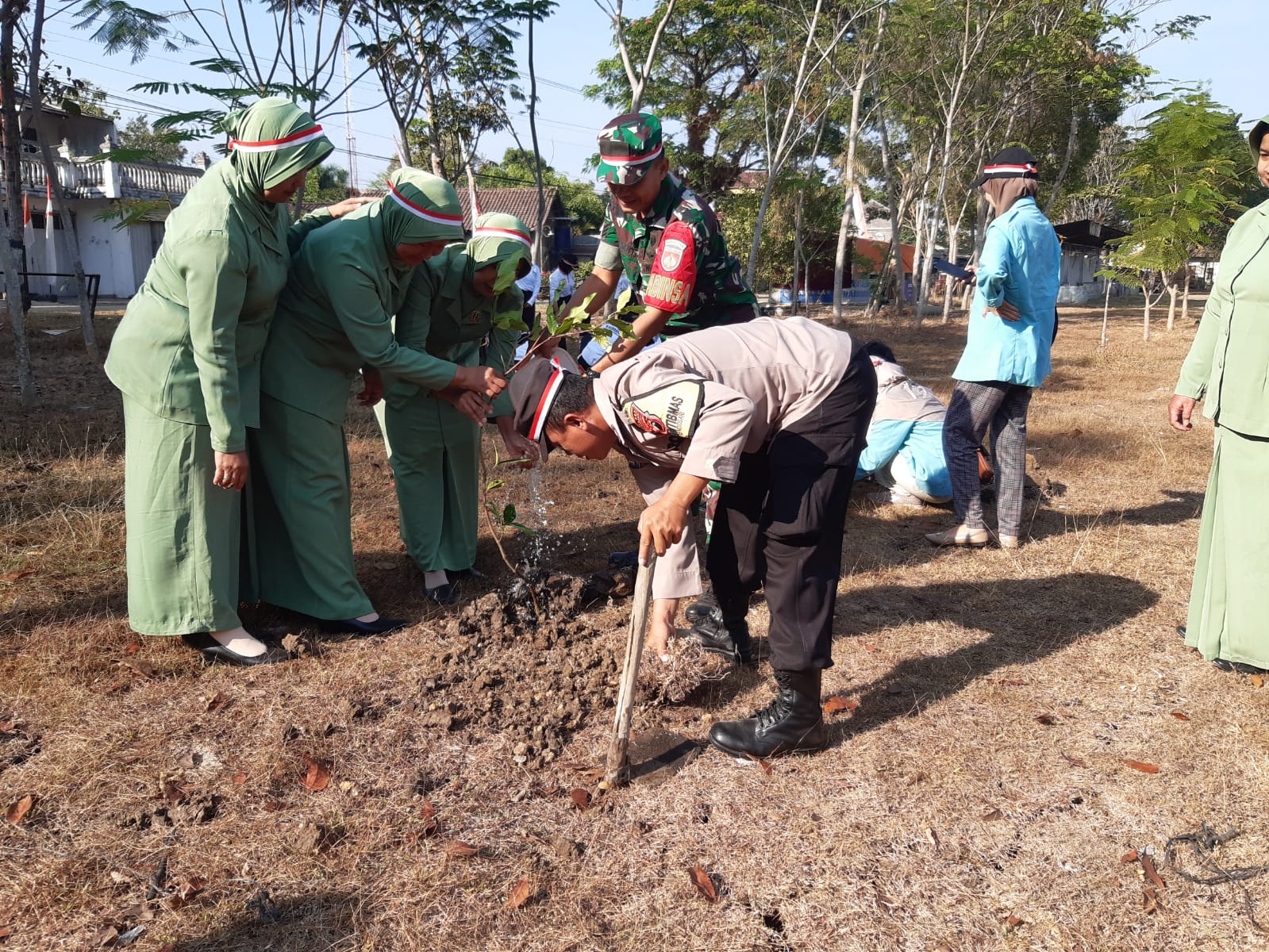 Peringati HUT RI ke 78 Kodim 0726/Sukoharjo laksanakan Serbuan Teritorial Pangdam IV/Diponegoro