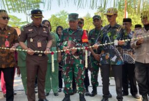 Pesan Letkol Inf Deny Saat Tinjau Lokasi Setelah Upacara Penutupan TMMD