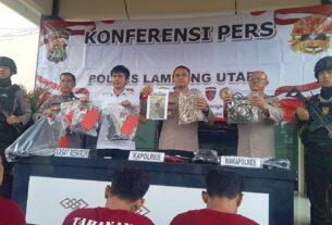 Polres Lampura berhasil menangkap pelaku pencurian kerbau