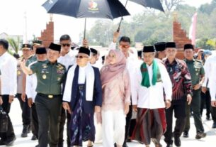 Resmikan Masjid Syarif Abdurachman Cirebon, Wapres RI Didampingi Kasad