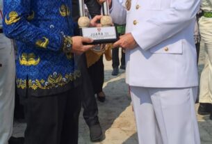 SMPN 3 Mesuji Peroleh Piala Piagam Penghargaan Dari Pemkab Mesuji Dalam Rangka HUT RI Ke-78