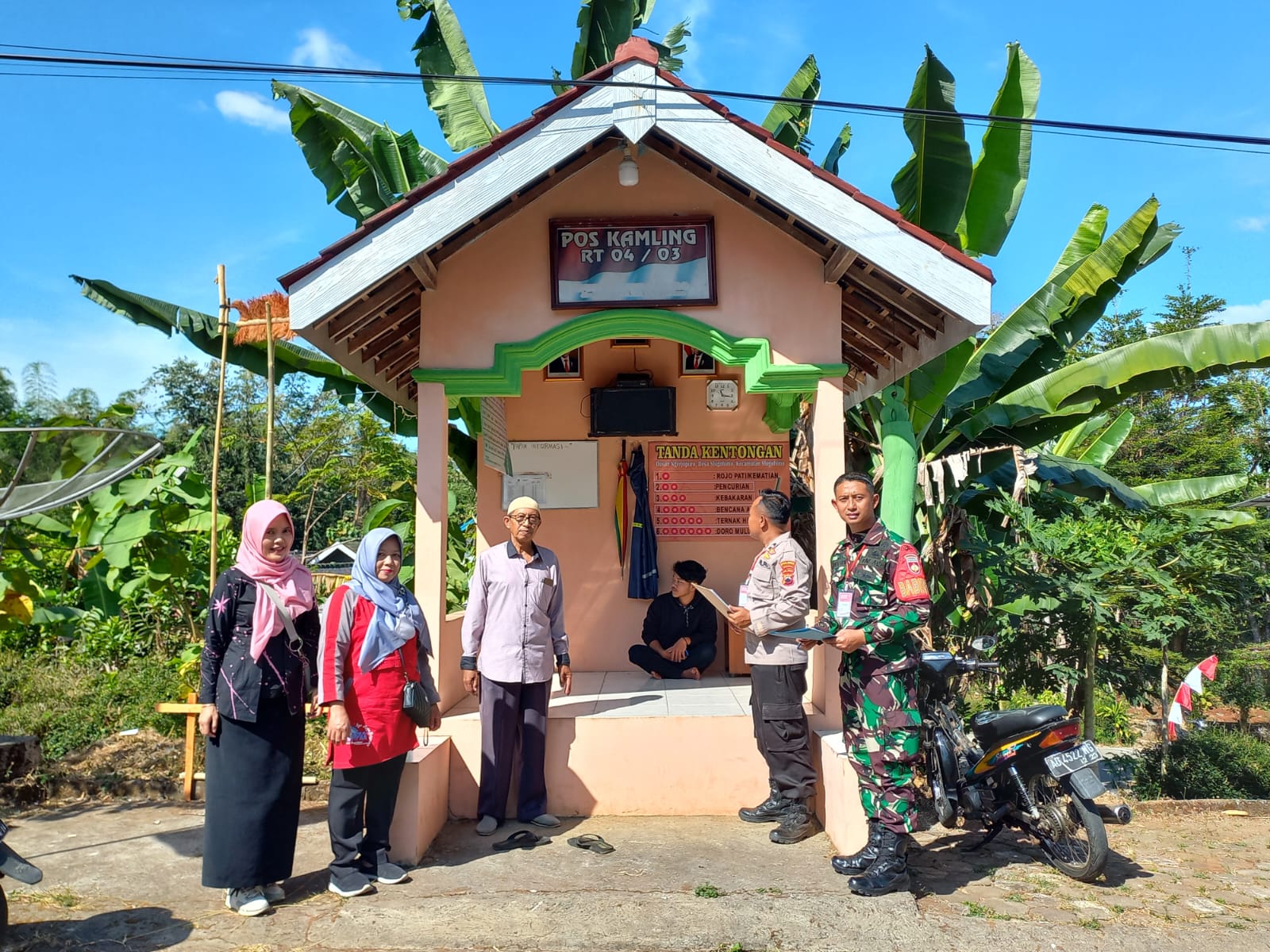 Serda Awaludin Tergabung Dalam Juri Lomba K3 Kesiapsiagaan Poskamling Kecamatan Slogohimo