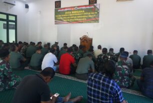 Kodim 0735/Surakarta Gelar Doa Bersama Dalam Rangka Memperingati HUT Kemerdekaan RI Ke-78