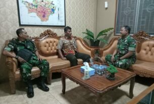 Tingkatkan Sinergitas, Babinsa Dan Lurah Koordinasi Menjelang HUT RI Ke-78