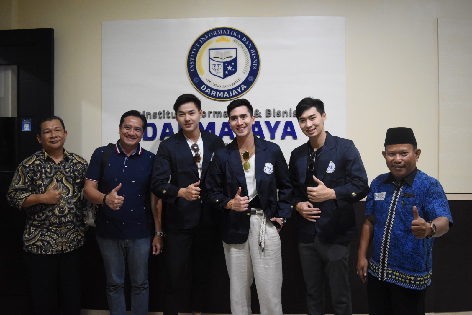 Verrell Bramasta Resmi Mendaftar Jadi Mahasiswa Kampus The Best IIB Darmajaya