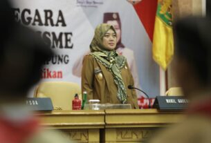 Wagub Chusnunia Buka Workshop Bela Negara dan Bahaya Radikalisme Kwarda Pramuka Provinsi Lampung Tahun 2023