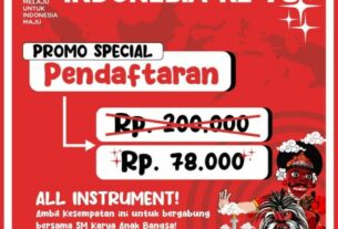 Promo HUT ke-78 RI, Ada Diskon Daftar Rp78 Ribu Dari SM Karya Anak Bangsa