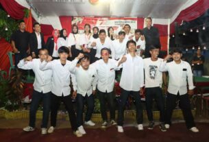Meriahkan HUT RI ke 78, Pemuda Pemudi Tanjung Aman gelar Gebyar Musik Angel Band