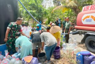 Dampak Kemarau Panjang, Dandim Boyolali Luncurkan Program Tiada Hari Tanpa Air Bersih