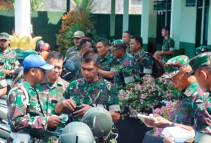 Dukung Kesiapan Tugas, Pasilog Kodim Boyolali Laksanakan pengecekan Fisik Randis