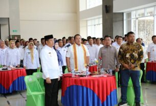 Gubernur Arinal Bersilaturahmi dengan Jajaran Forkopimda dan Seluruh Komponen Masyarakat di Tanggamus, Ajak Bersinergi Atasi Dampak El Nino