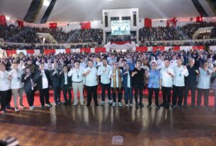 Gubernur Arinal Hadiri Acara Kuliah Umum dalam Rangka Dies Natalis ke-58 Universitas Lampung yang Diisi oleh Menteri Perdagangan RI Zulkifli Hasan