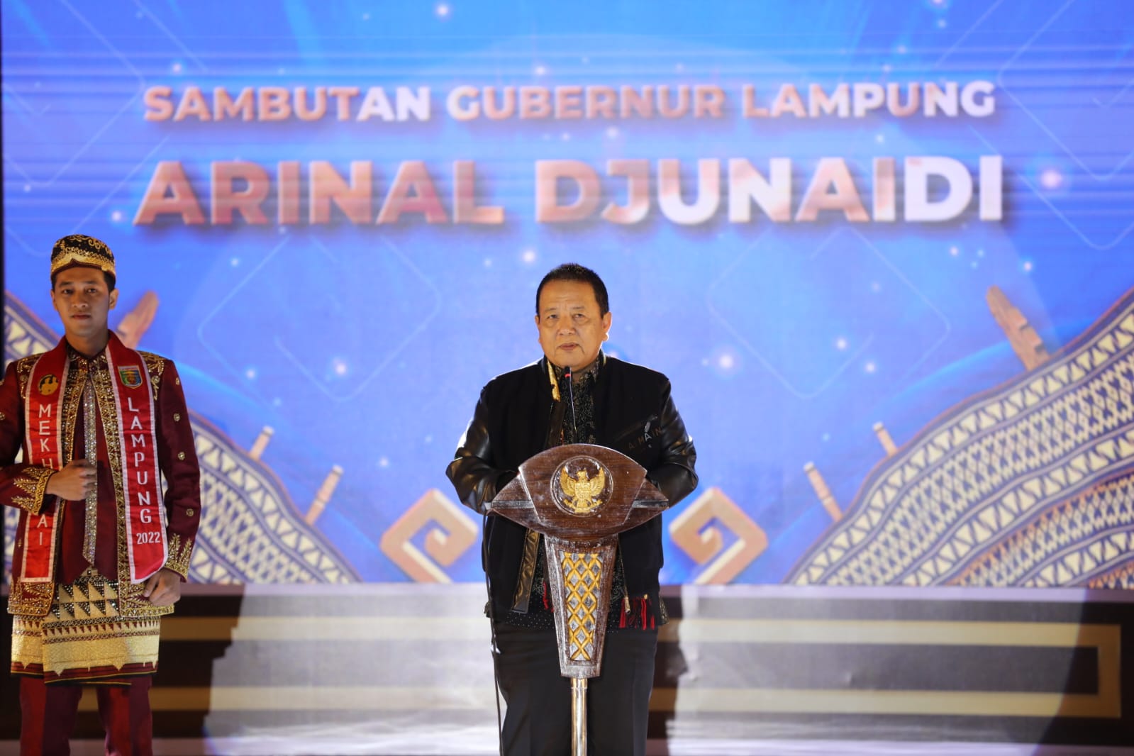 Hadiri Grand Final Muli Mekhanai Lampung 2023, Gubernur Arinal Berharap Muli Mekhanai Lampung Miliki Kecerdasan, Disiplin, Dedikasi dan Tanggung Jawab yang Tinggi sebagai Duta Daerah